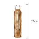 Lanterna in Bamboo H 75 cm