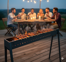 Cuoci Arrosticini a Carbone 100 cm Lisa Luxury Torino 100