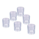 Set 6 Bicchieri Acqua Glace Classic in Vetro VdE Tivoli 1996 Trasparente