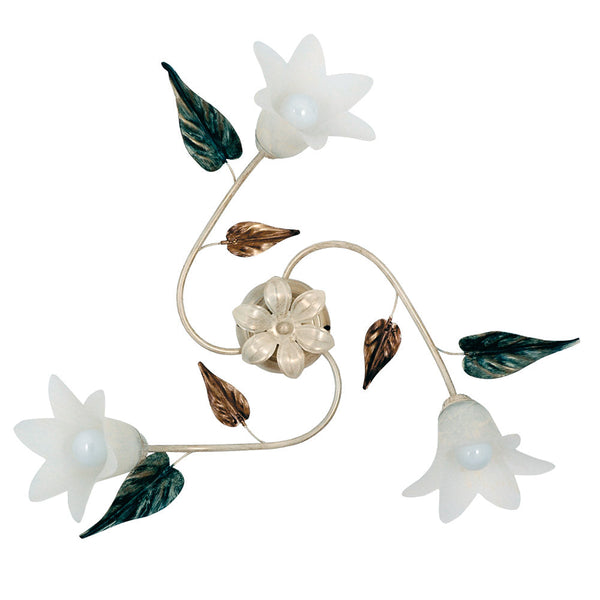 Plafonnier 3xE14 Verre Paille Vieilli E-Energy Giorgia online