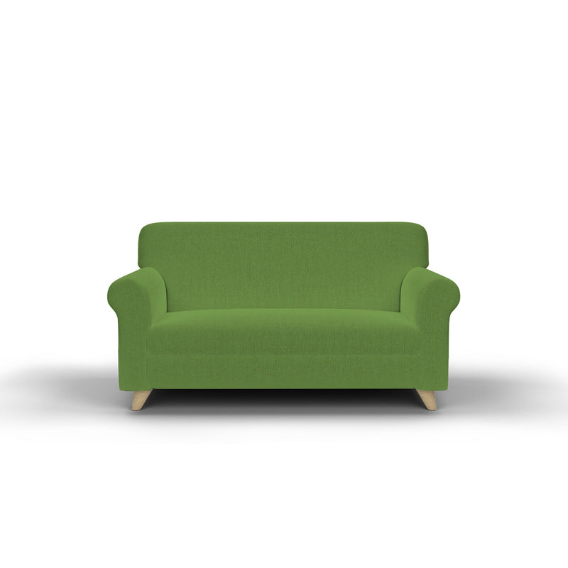 Copridivano 1, 2 E 3 Posti Elasticizzato in Tessuto Verde Mela