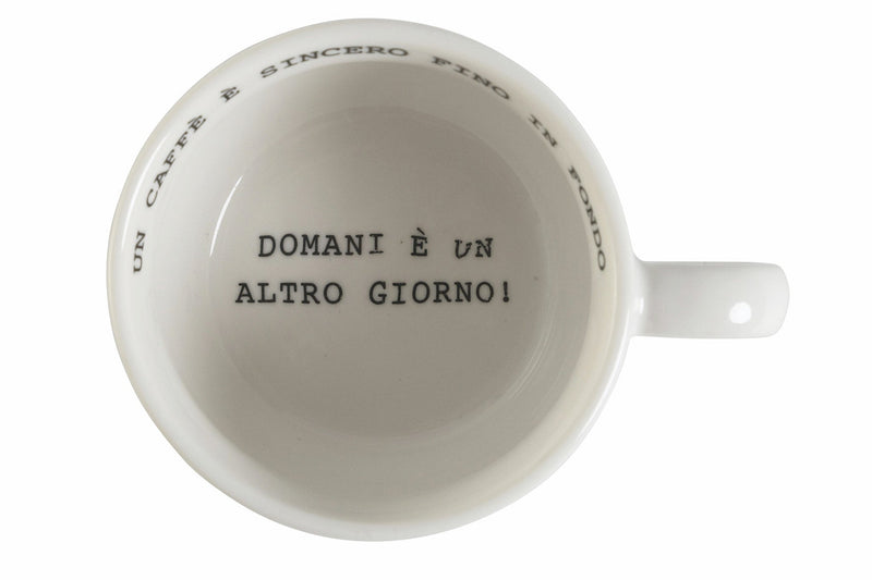 Set 12 Tazzine da Caffè 90 ml in New Porcellana Villa d'Este Home Tivoli Caffeomanzia