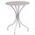 Table Bristol Ø60x71h cm en acier Tortora