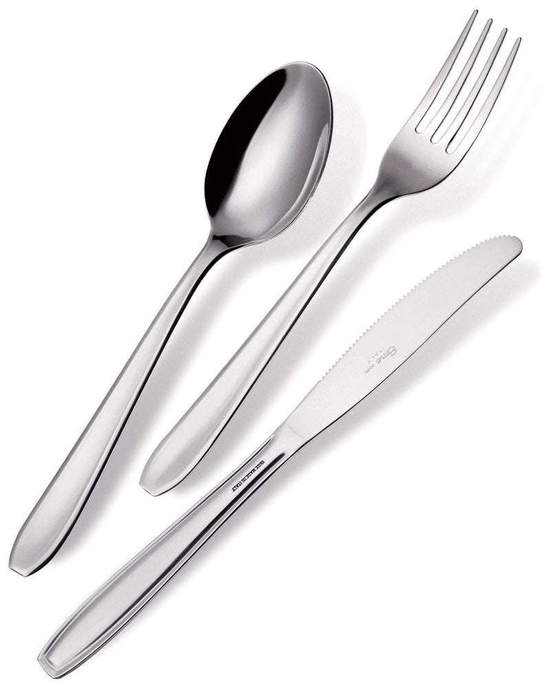 Servizio Set di Posate 24 Pezzi in Acciaio Eme Eco