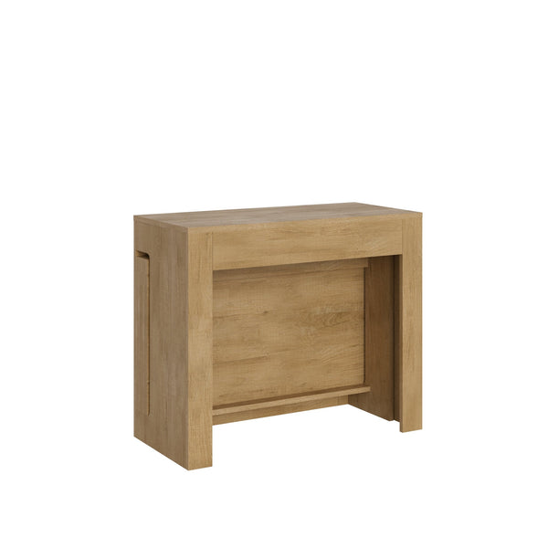 Consolle Tavolo Allungabile 90-302x42x75 cm Evolve Quercia Natura sconto