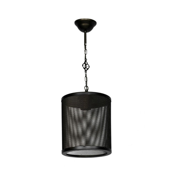 Lampe à suspension Nadra en métal réticulé noir prezzo