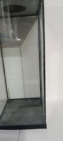 Lanterna Missie Grande 29x29x89 h cm in Acciaio Antracite Seconda Scelta