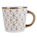 Set 6 Tazzine da Caffè Ø6x5,5 cm in New Bone China VdE Tivoli 1996 Charleston