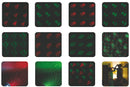 Proiettore Laser 2 Colori 7 Effetti Luci Natalizie da Interno e Esterno e Interno Soriani