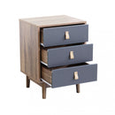 Mobiletto Norbert 45x39x63 h cm in Legno Grigio