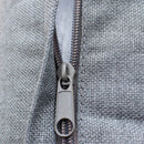 Salotto Angolare Surabaya con Cuscini in Alluminio Antracite