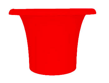 Vaso Ø72x50 cm in Resina Arkema Tummy Vase Cherry prezzo