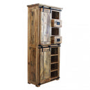 Mobile Tyrone 80x40x180 h cm in Legno Marrone