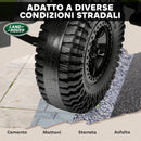 Macchina Elettrica per Bambini Licenza Ufficiale Land Rover Defender 12V con Telecomando Verde  