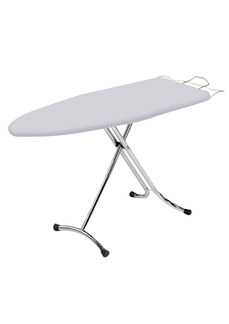 Asse da Stiro Salvaspazio Relax Plus 123x39 cm Gambe Triple Altezza Regolabile in Acciaio