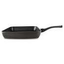Bistecchiera 26x26 cm Antiaderente Induzione Silex Elegance Black Nero
