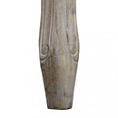 Panca Misty in Velluto Taupe 110x36x47 h cm in Legno Tortora