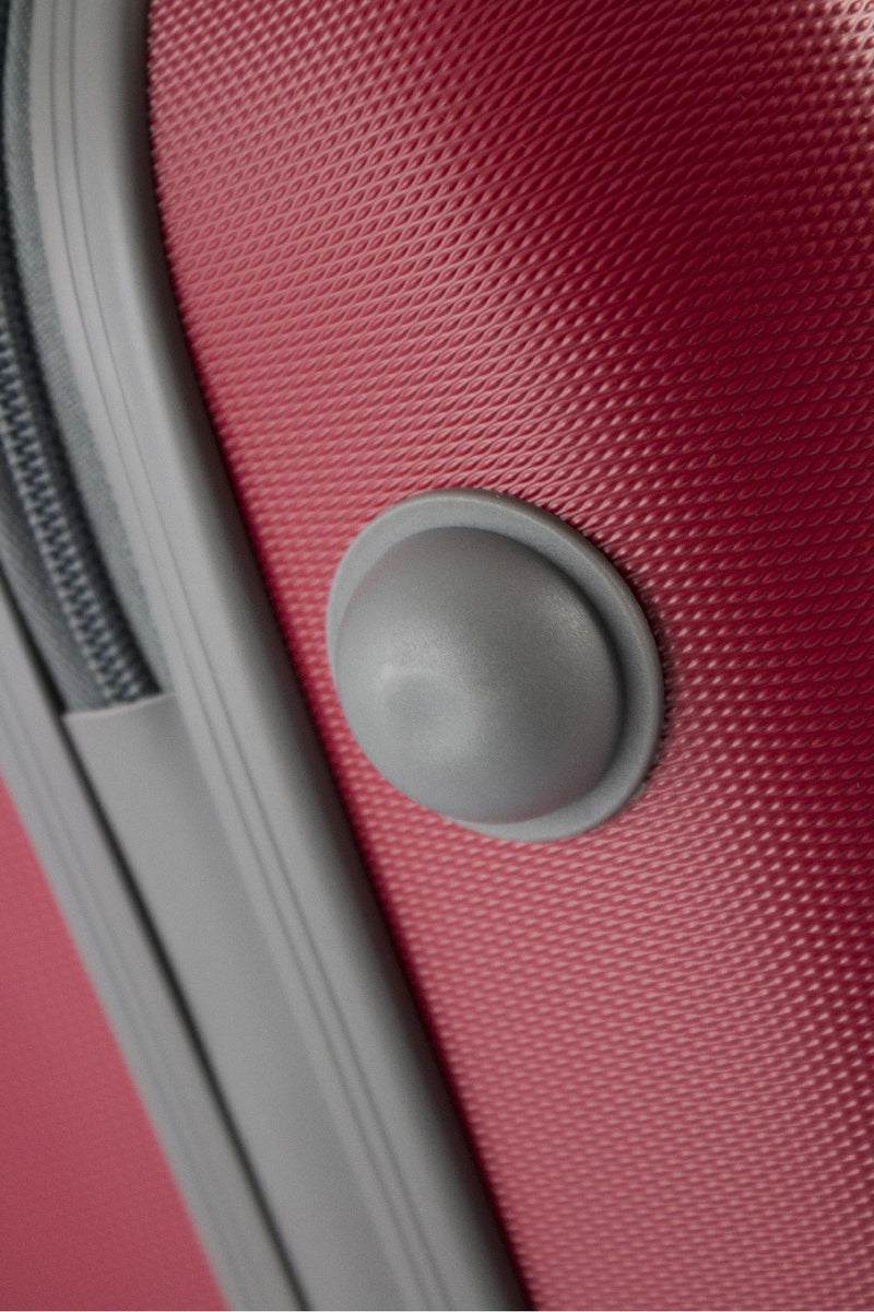 Trolley Valigia Bagaglio a Mano Rigida in ABS 4 Ruote Soriani Rossa