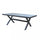 Table Mackay 200x100x75 h cm en Aluminium Anthracite