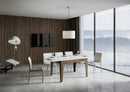 Tavolo Allungabile 120-180x90x77 cm Cico Mix Bianco Frassino