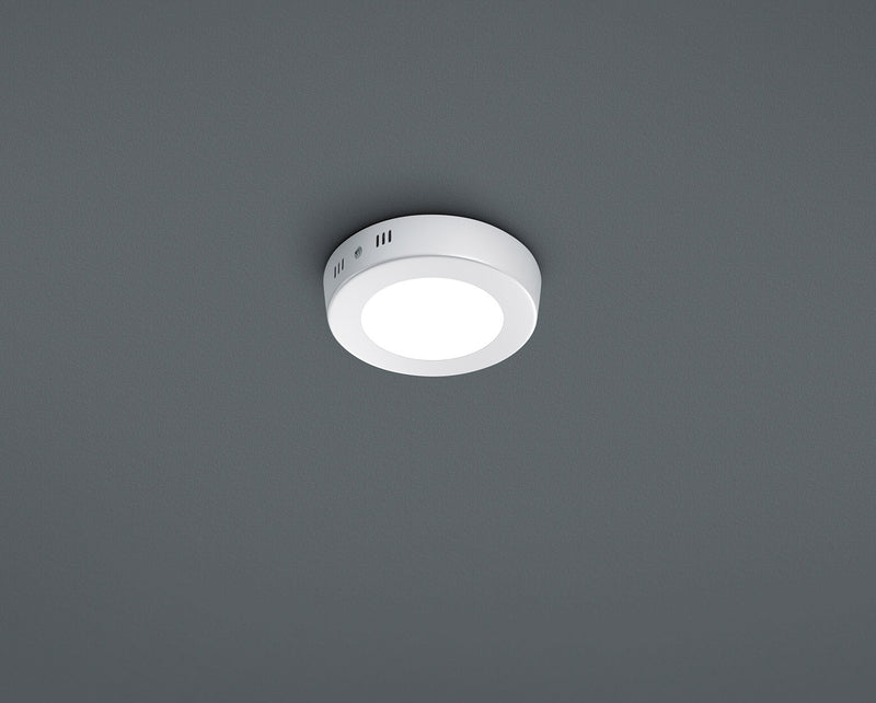 Plafoniera da Interno a LED in Alluminio Bianco