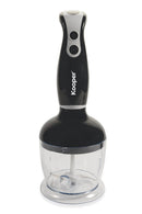 Frullatore ad Immersione Tritatutto 3 in 1 Kooper My Chef Robot Nero