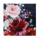 Quadro Rose 50x50xh2,5 cm in Legno Multicolore