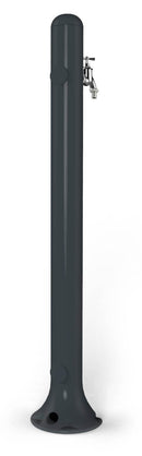 Fontana da Esterno con Rubinetto e Cestello Arkema H2O Grigio Antracite