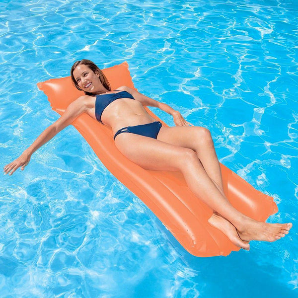 online Matelas Gonflable Sea Beach 183x76 cm Orange Fluo 59717Np/Ep Intex