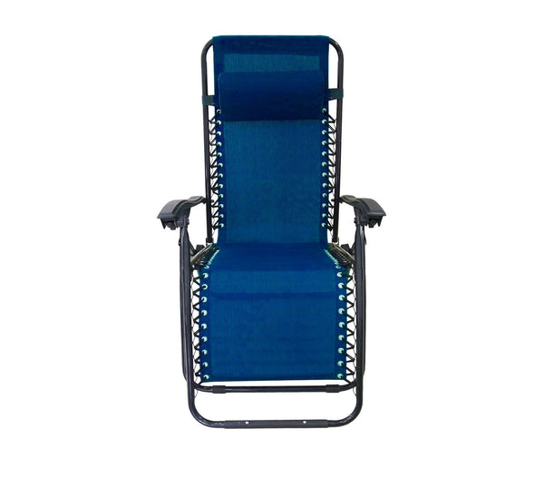 Chaise longue pliante inclinable bleue Zero Gravity acquista