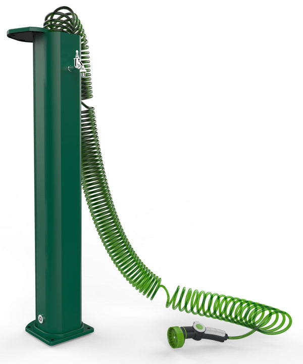 sconto Fontana da Esterno con Tubo Dell'Acqua a Scomparsa Arkema Garden Surprise Verde