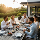 Servizio Set di Posate 24 pezzi in Acciaio Inox Eme Brio Blu 2