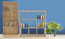 Libreria 4 Ripiani 73x24x170 cm in MDF Soriani Marrone Rovere