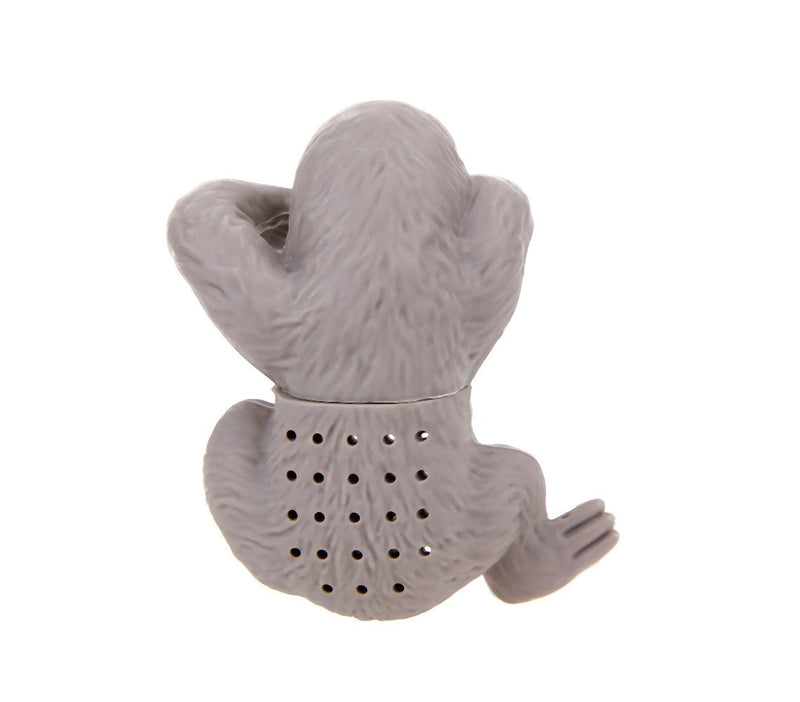 Infusore a forma di Bradipo in plastica siliconata per tisane camomilla