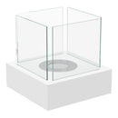 Camino a Bioetanolo da Tavolo 30x30 cm Flig Provicence 3 Bianco