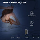 Condizionatore Portatile 950W 33x28x70,4 cm con 5 Modalità e 3 Velocità Nero