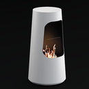 Camino a Bioetanolo da Pavimento Ø50x96 cm 2500W 2L Dubai Bianco