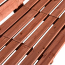 Panchina da Giardino 3 Posti Convertibile 160x70x85 cm  MechSeat Abete