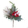 Set 24 Pic Baies Glace H24 cm Rouge