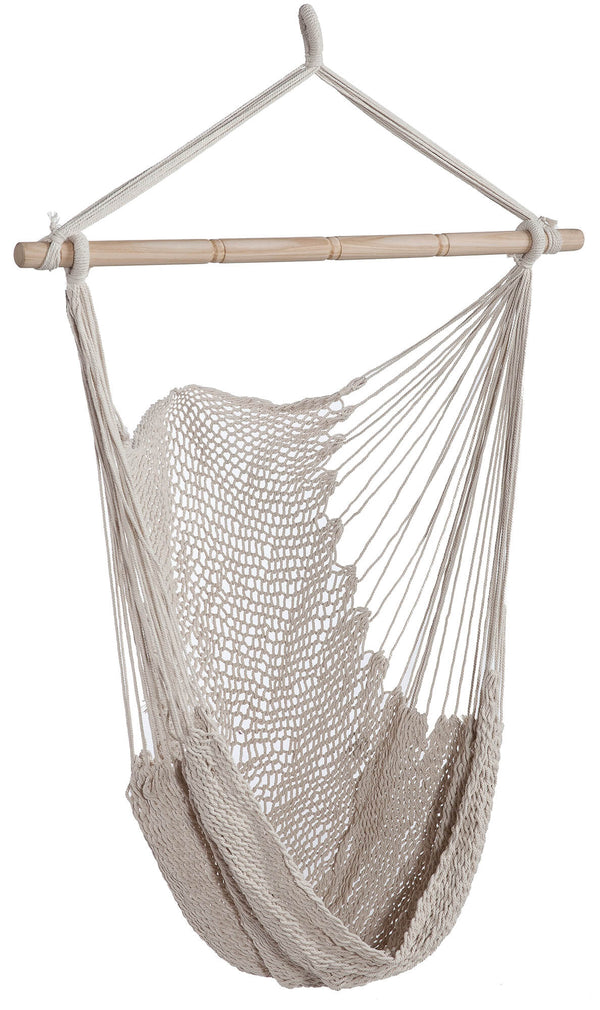 acquista Chaise hamac suspendue 90x140 cm en coton beige