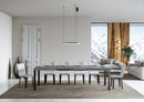 Tavolo Allungabile 130-390x90x77 cm Everyday Cemento