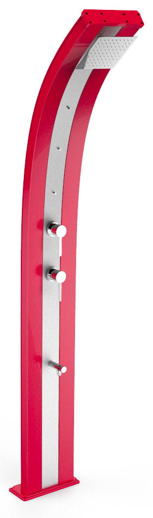 online Doccia da Giardino Miscelatore Nebulizzatore e Lavapiedi Arkema Dada Fascia Inox Cherry