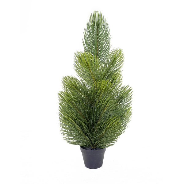 acquista Arbre de Noël artificiel cm Ø48xh90 avec 19 branches avec vase vert grivola