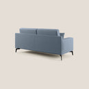 Divano 3 Posti 186x95x91 cm in Tessuto Carta Da Zucchero