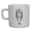 Tazzina Caffè Zodiaco "vergine" Ø6x6,5 cm in Bone China VdE Tivoli 1996 Bianco