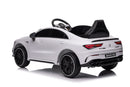 Macchina Elettrica per Bambini 12V con Licenza Mercedes CLA45 AMG Bianca 