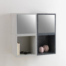 Pensile 1 Anta da Soggiorno 34x27x34 cm in Legno TFT Marte Pietra Bianca