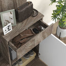 Mobile Guardaroba per Ingresso con Specchio Appendiabiti e Armadio 145x29x184 cm Nero e Bianco  