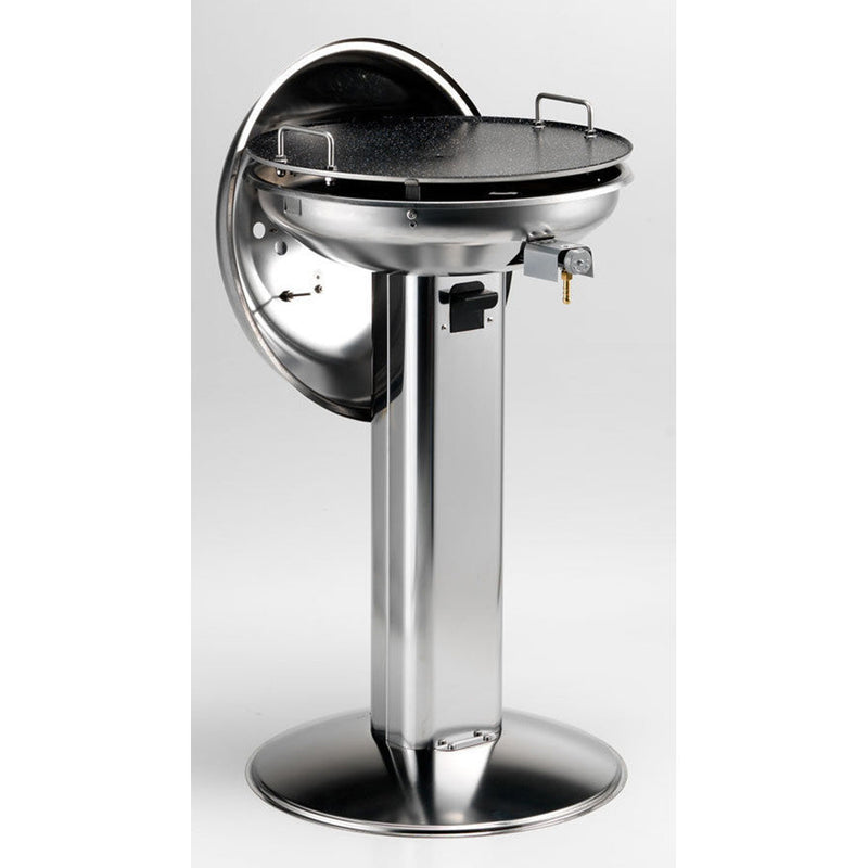 Barbecue a Gas GPL Ø47cm in Acciaio Ompagrill Alueco 4780/Cover