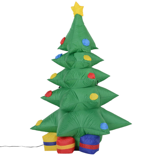 Sapin de Noël gonflable 120 cm en polyester avec lumières LED online